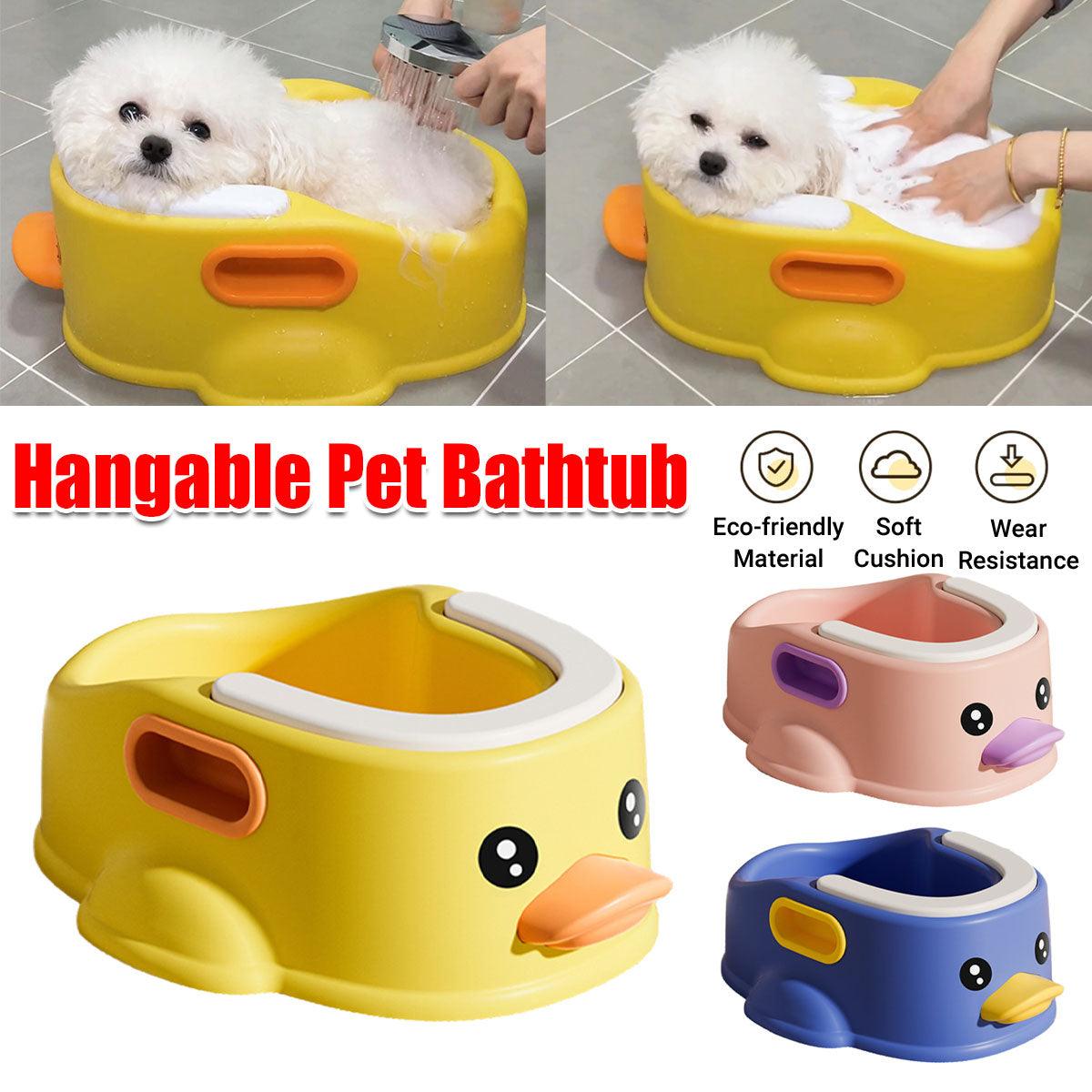 Cat Dog Bath Tub Pet Grooming Basin Small Dog Washing Tub