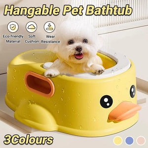 Cat Dog Bath Tub Pet Grooming Basin Small Dog Washing Tub