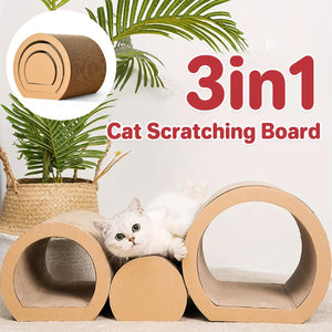 Cat Scratching Board Set Durable Corrugated Cardboard for Cats