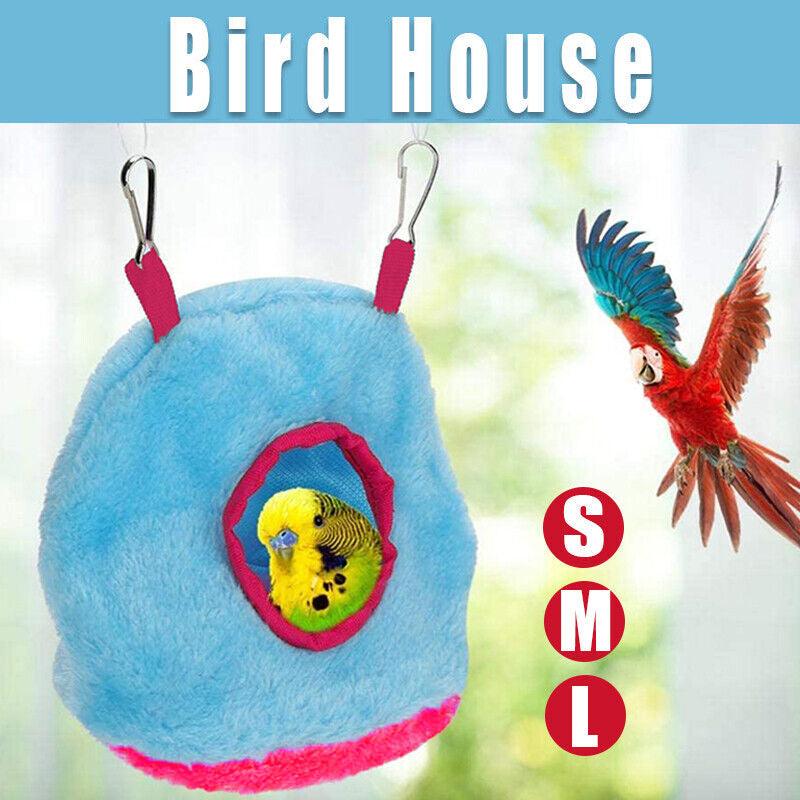 Cozy Parrot House Hammock Hut for Birds