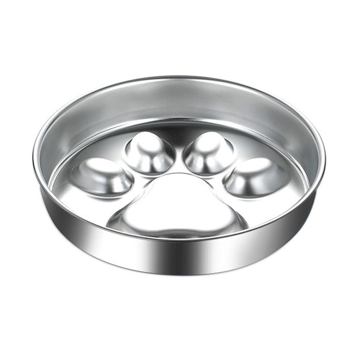 Cat Dog Pet Slow Food Bowl Non-Slip Feeding Dish for Cats Dogs Puppy Food Bowl