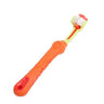 Three Sided Dog Toothbrush 5 Colours