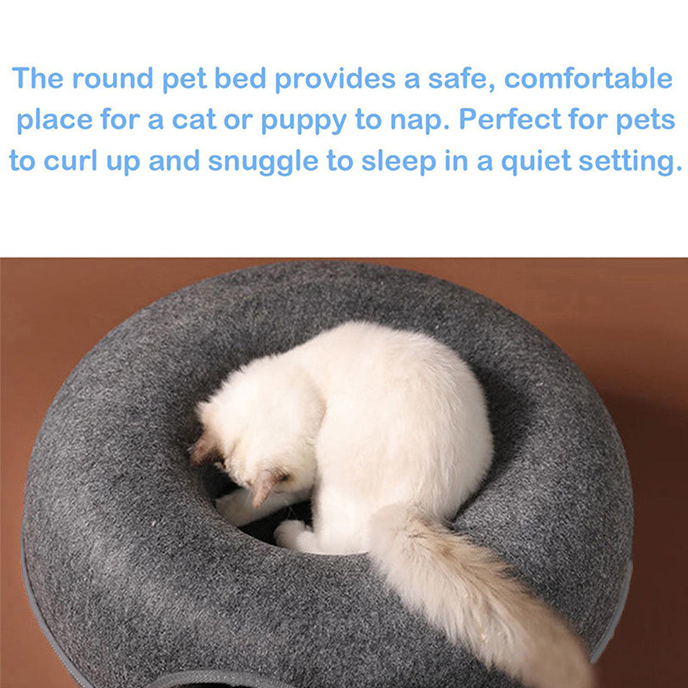 Interactive Cat Tunnel for Playful and Happy Cats Cat Bed