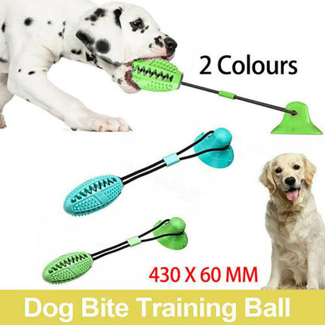 Interactive Floor Suction Cup Dog Chew Toy for Durable Play