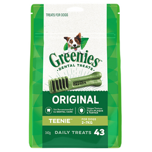 Greenies Original Teenie Dog Dental Treats 340g/510g