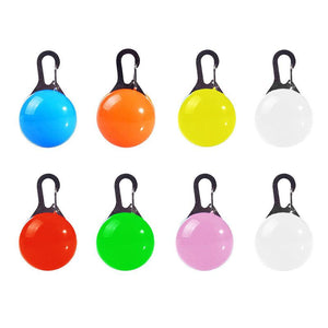 LED Pet Collar Pendant Leash Light for Night Safety