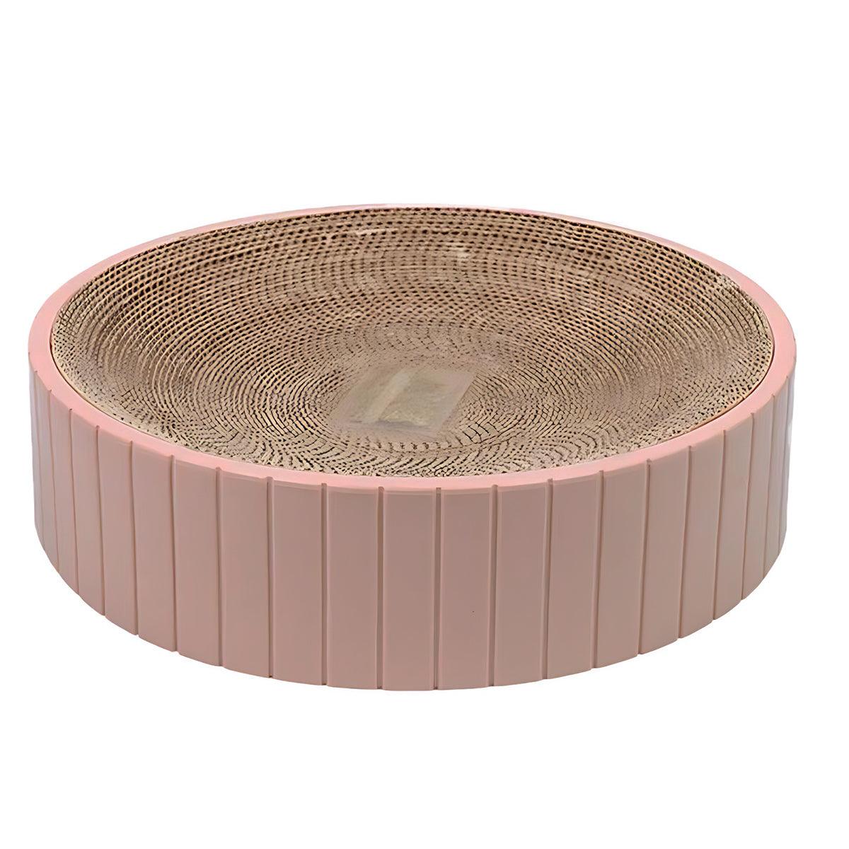 2in1 Cat Scratching Board Round 3 Colours & Replacement Pad