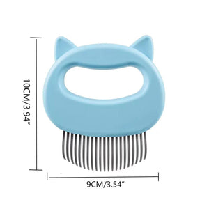 1-3xRelaxing Cat Comb Massager Pet Grooming Brush Dog Hair Removal