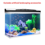 Advanced Smart Fish Tank with Self-Cleaning & LED Lights