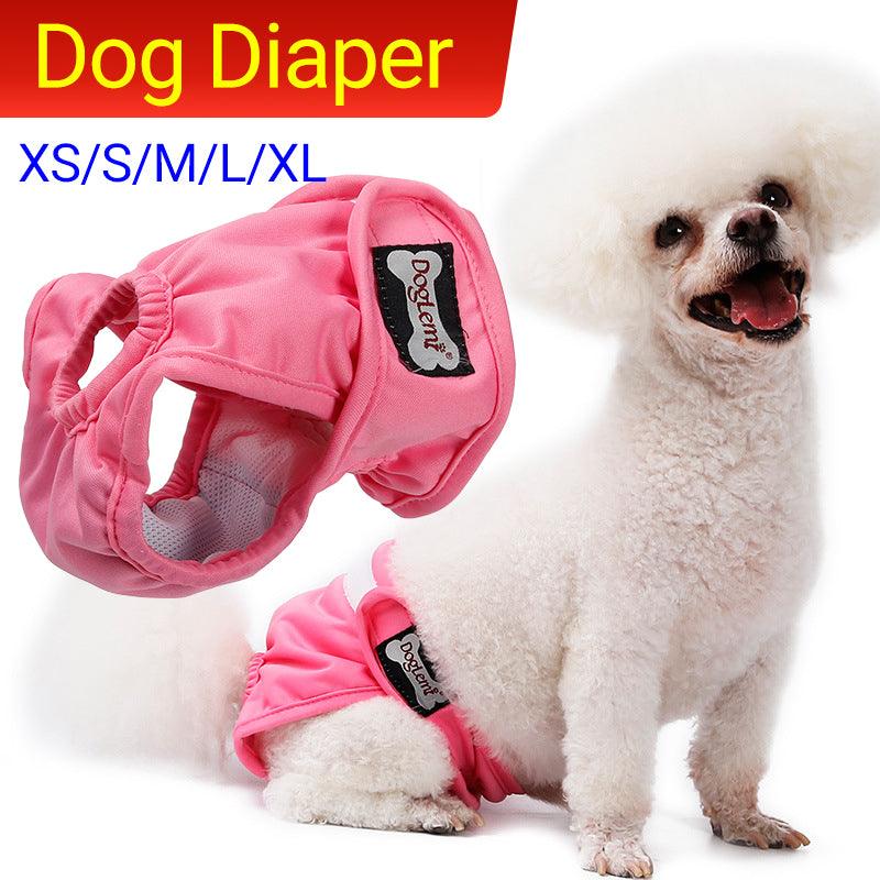 Large Female Dog Sanitary Pant Pet Physiological Pants Diaper Brief Leave  Me Alone DY601 | Dog diapers male, Dog diapers, Pets