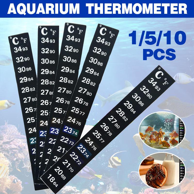 1/5/10pcs Fish Tank Temperature Strip 13*1.8cm