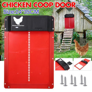 Automatic Chicken Coop Door 35x24xcm