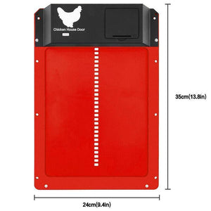 Automatic Chicken Coop Door 35x24xcm