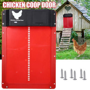 Automatic Chicken Coop Door 35x24xcm