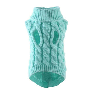 Puppy Dog Jumper Winter Warm Knitted Sweater Pet Clothes Small Dogs Coat