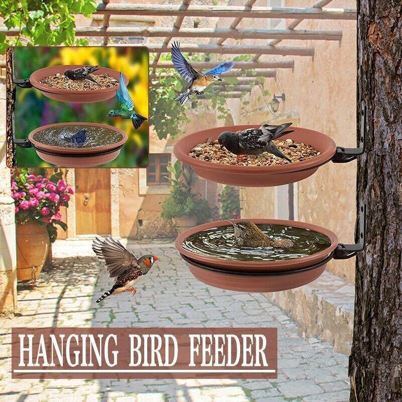 Versatile Hanging Bird Feeder for Outdoor Gardens