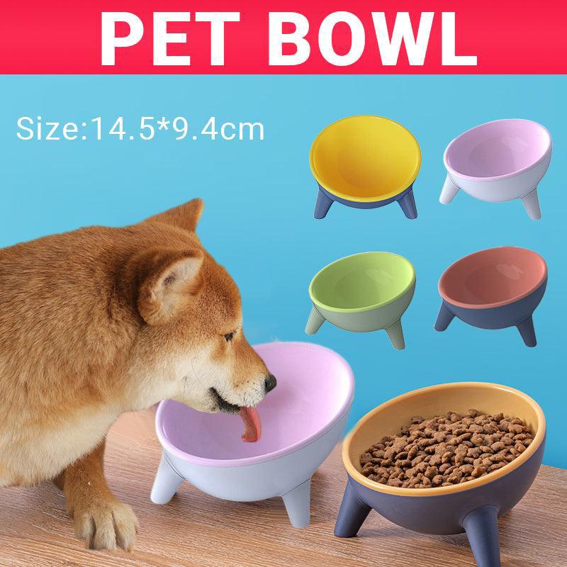 Dog Bowl 15° Tilted 4 Colours 350ml