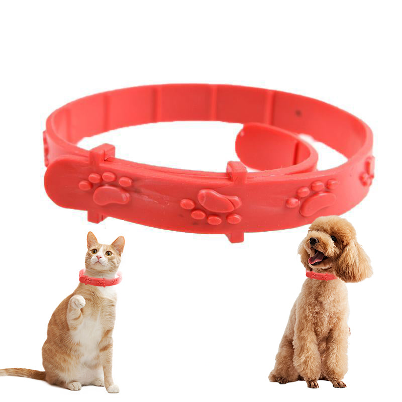 10PCS Adjustable Anti-Tick Cat Flea Collars