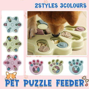 Interactive Dog Treat Dispenser Hexagon