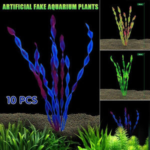 10x Simulated Water Grass Contains 3 Colours