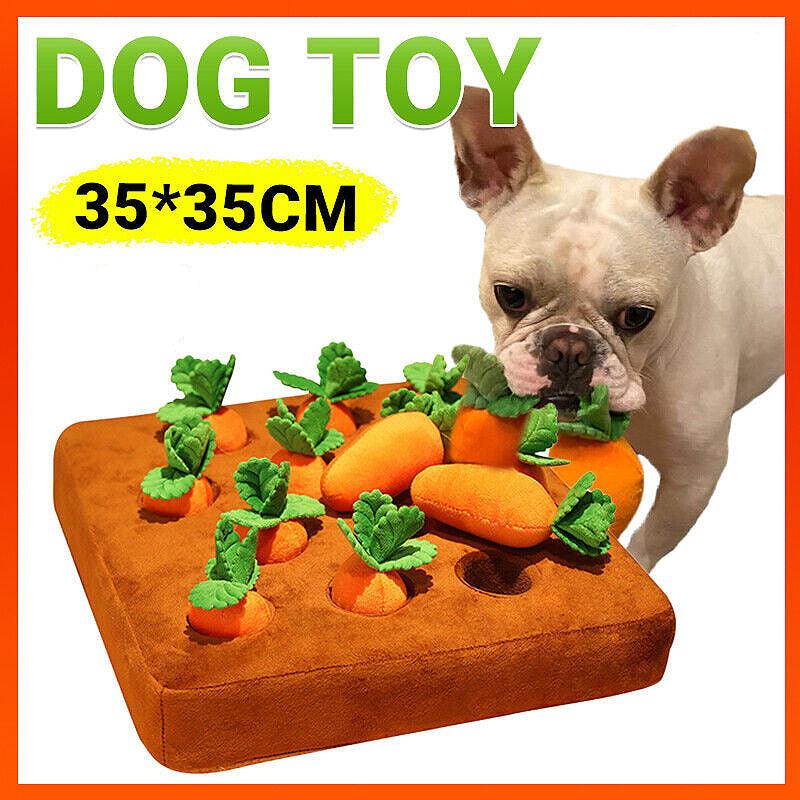 Carrots Plush Dog Snuffle Toys Toy 35*35cm