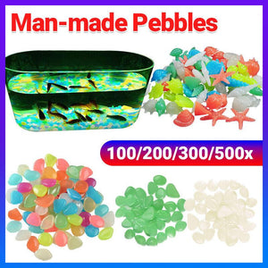 Aquarium Sea Shells Stone Resin Luminous Random