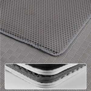 Double-Layer Cat Litter Mat Waterproof Non-Slip & Easy to Clean