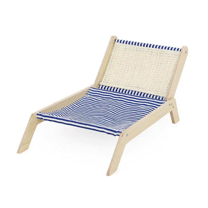 Cat Hammock Bed Summer Recliner with Scratch Post & Breathable Fabric