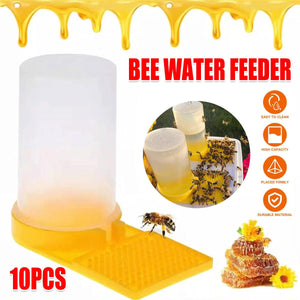 10 Pack Hive Entrance Feeders Durable Plastic Beekeeping Supplies