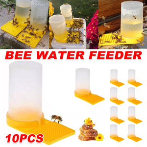 10 Pack Hive Entrance Feeders Durable Plastic Beekeeping Supplies