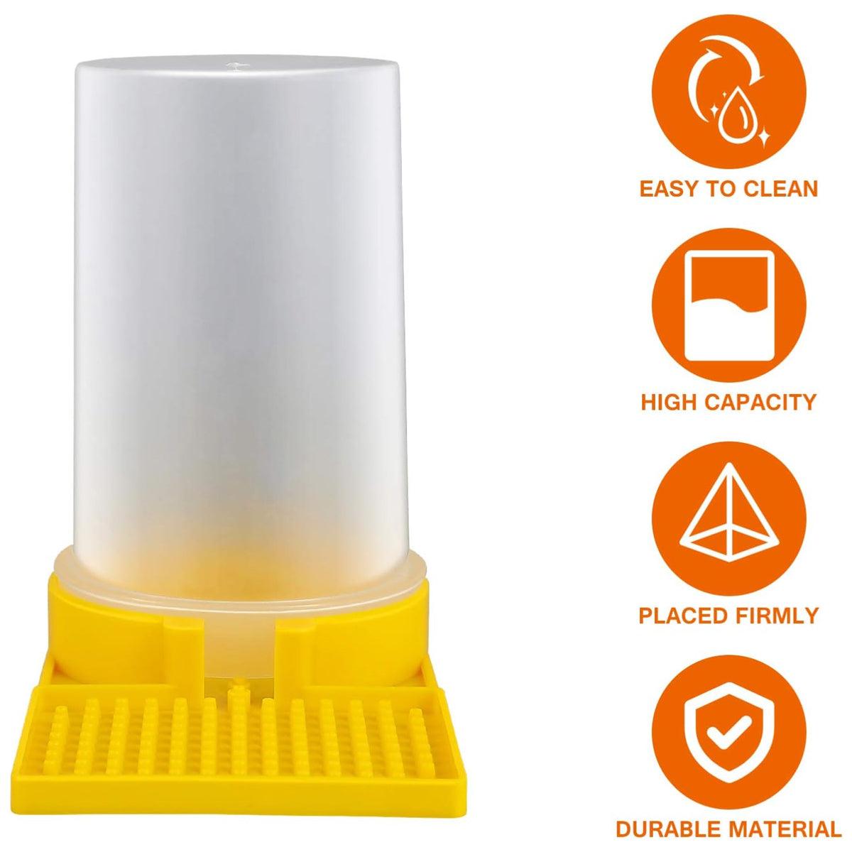 10 Pack Hive Entrance Feeders Durable Plastic Beekeeping Supplies