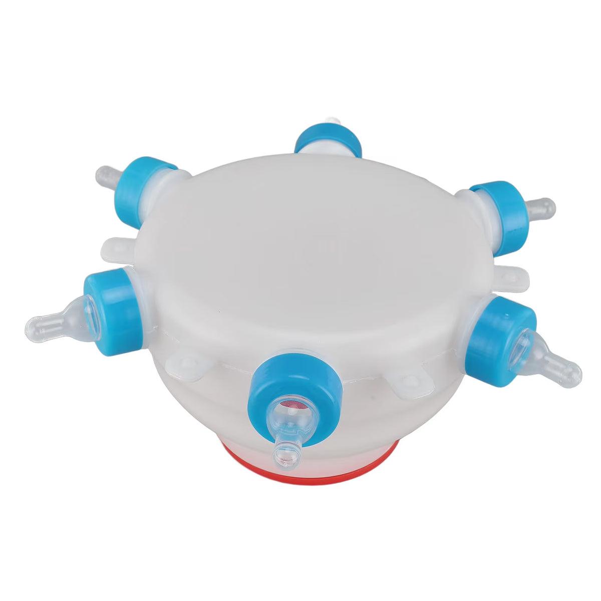 Piglet Milk Feeder 2.5L Large Capacity with 6 Soft Silicone Teats