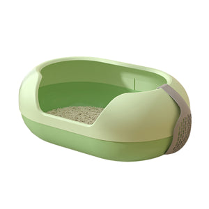 Large Cat Litter Box with Side Door Easy Access & Durable Design