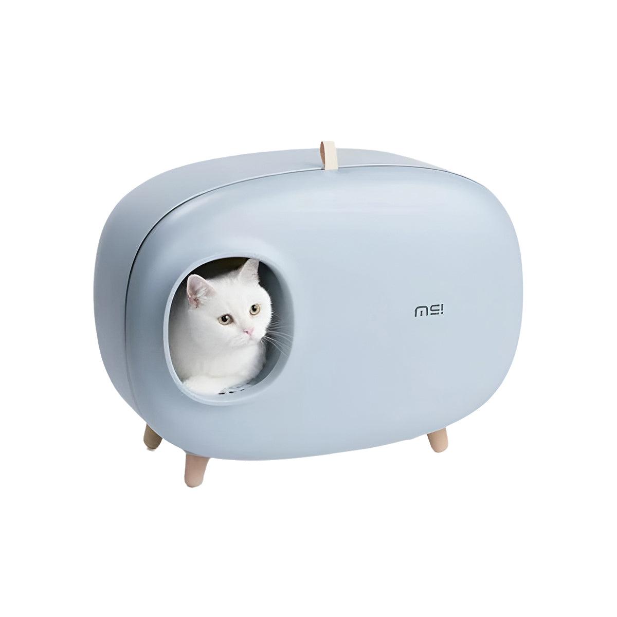 Cat Litter Box Semi-closed Cat Supplies Cat Toilet Drawer Large Cat Litter Box