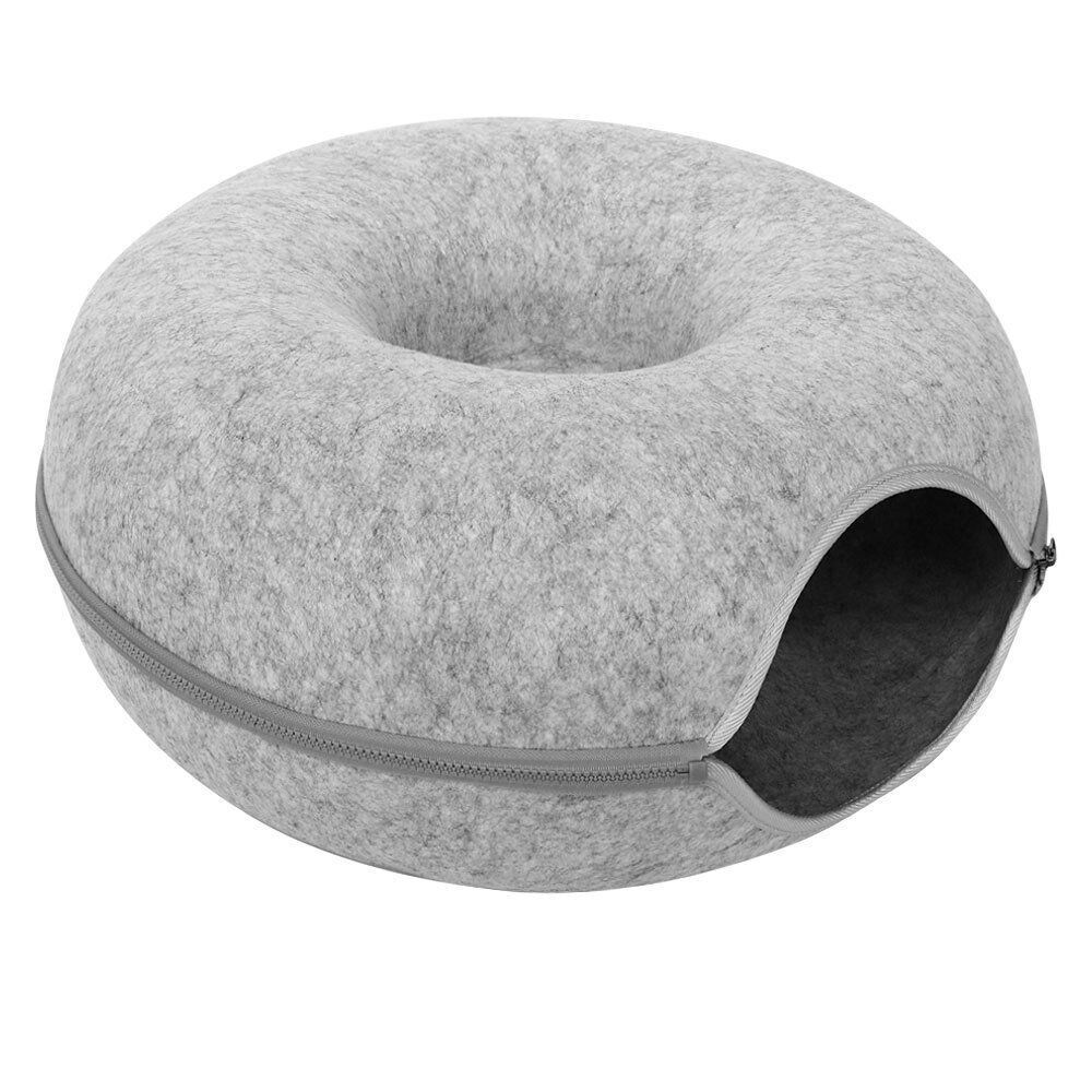 Interactive Cat Tunnel for Playful and Happy Cats Cat Bed