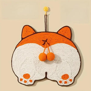 Cat Scratching Mat Fun and Interactive Wall-Mounted Scratcher for Cats