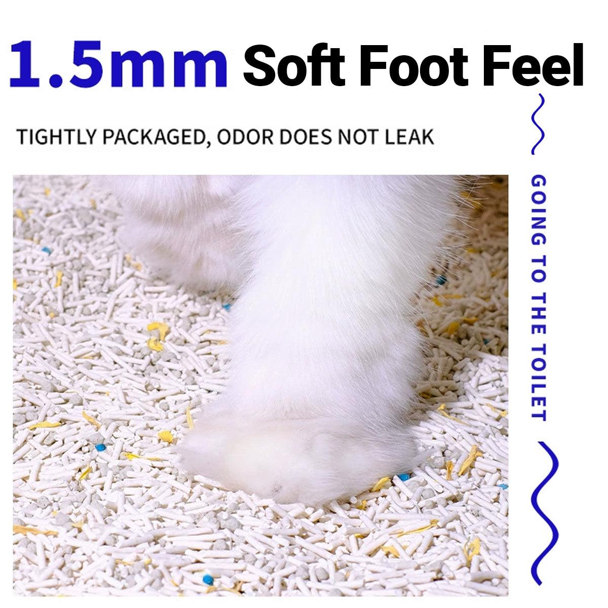 Deodorizing Tofu Cat Litter Dust-Free Clumping & Flushable