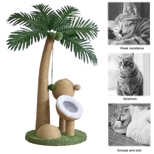 Coconut Tree Cat Scratching Post