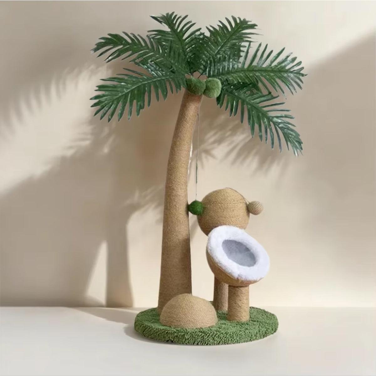 Coconut Tree Cat Scratching Post