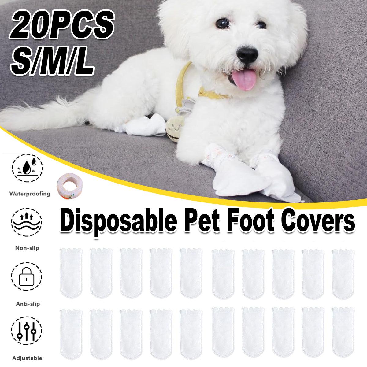 Waterproof Disposable Dog Shoe Covers