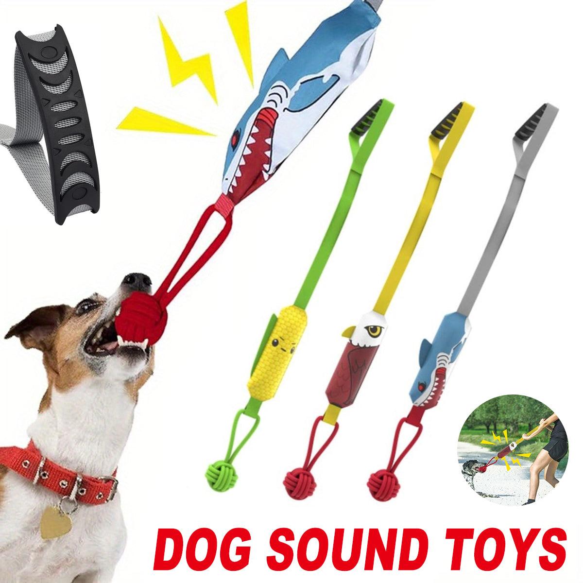 Interactive Dog Vocal Toys Pet Dog Sound Making Toys for Fun and Exercise