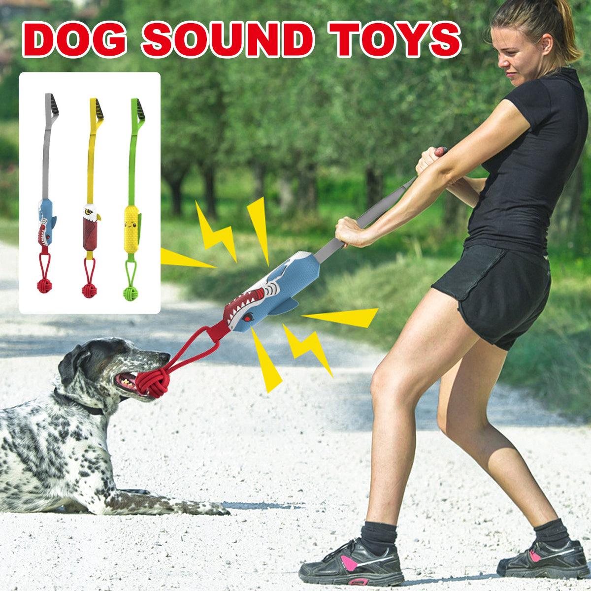 Interactive Dog Vocal Toys Pet Dog Sound Making Toys for Fun and Exercise