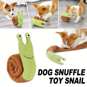 Snuffle Toy Snail for Dogs – IQ Training and Fun Treat Puzzle