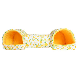 Small Animal Tunnel Bed Soft & Cozy Sleeping Hideout for Hamsters