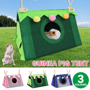 Cozy Hamster Tent - Colorful and Fun Hideaway for Small Pets