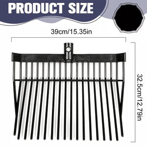 Durable ABS Horse Pitchfork Lightweight Stable & Garden Cleaning Tool