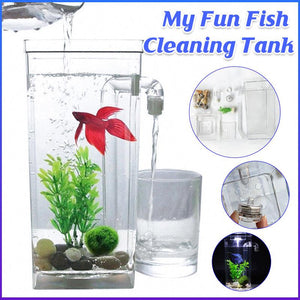 Small Fish Tank Self Cleaning Aquarium