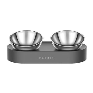 PETKIT 15° Adjustable Double Pet Bowl Stainless Steel Raised Feeder