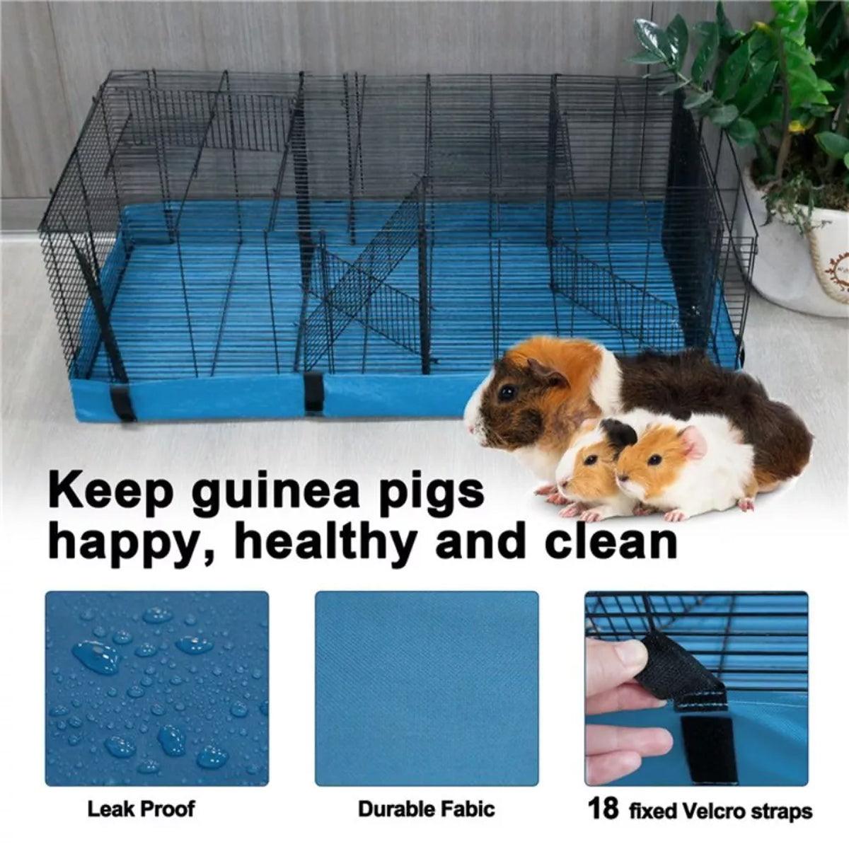 Guinea Pig Cage Liner Waterproof & Leakproof Small Pet Mat