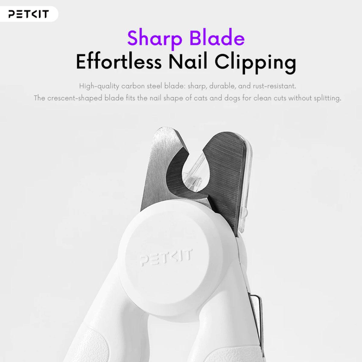 PETKIT Pet LED Nail Clippers Dual Light Design for Safe & Precise Trimming